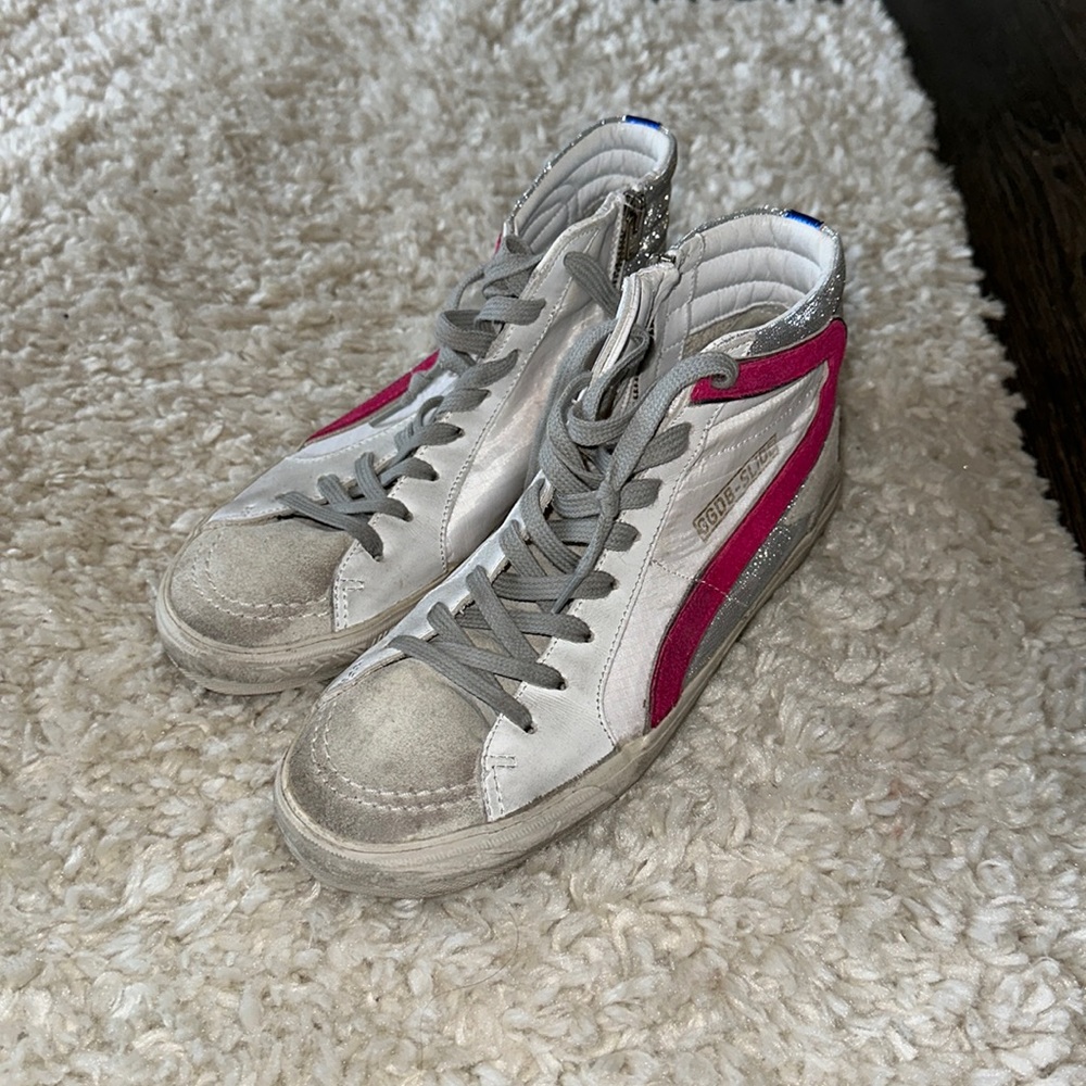 Golden Goose High Tops! Worn once!